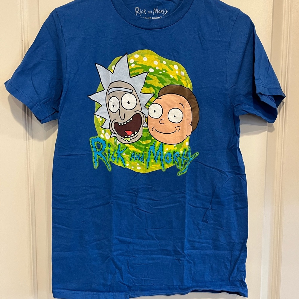 Rick and morty tee